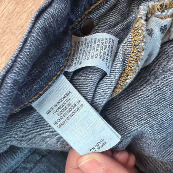 Lucky Brand Easy Rider Jeans Size 10/30 Bootcut Mid Rise Blue Denim - Picture 7 of 7
